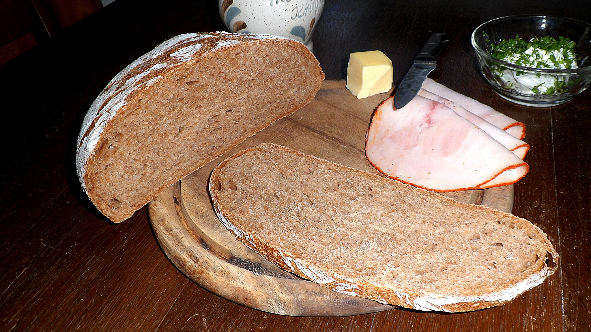 Schwäbisches Bauernbrot als Vollkorn-Bauernbrot - Miris Welt