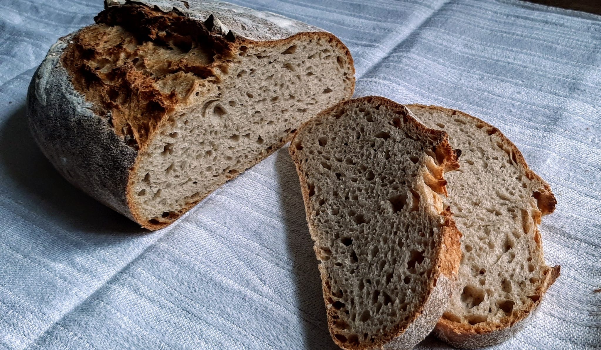 Landbrot aus Sauerteig ganz ohne Hefe Miris Welt