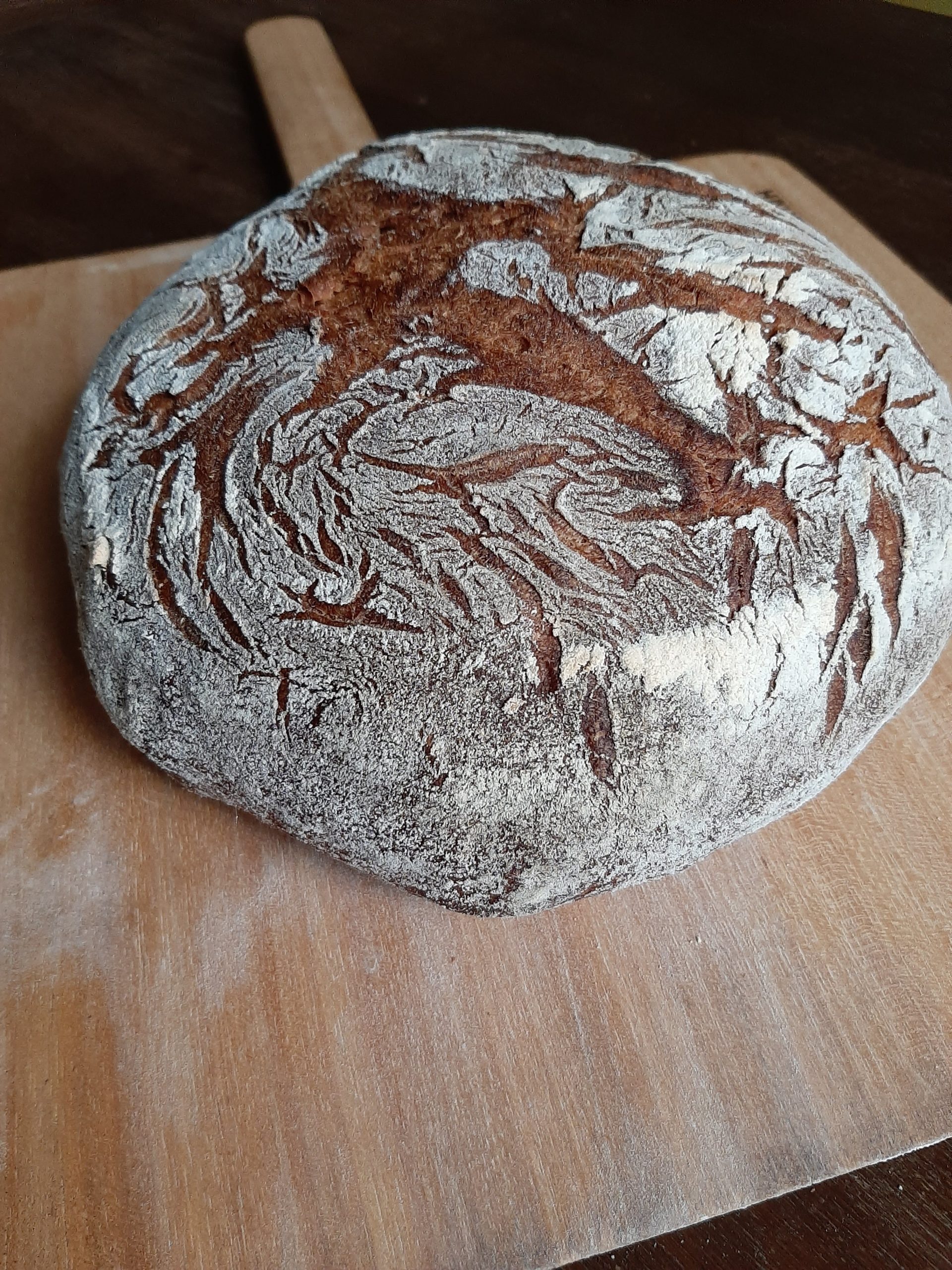 Saftiges Dinkelmischbrot