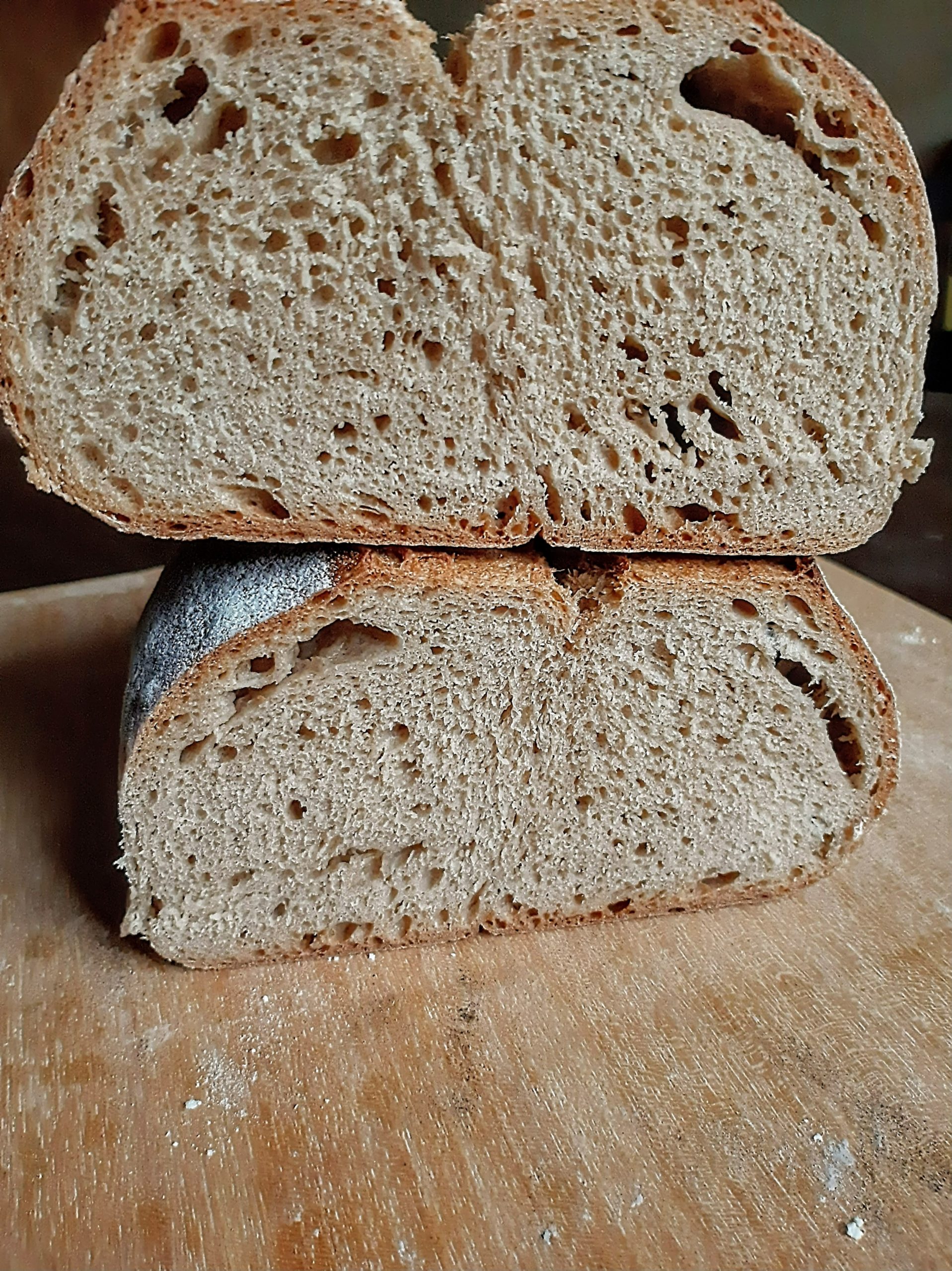 Dinkelmischbrot mit Most - Miris Welt